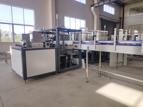 Hot Glue Carton Wrapping Machine