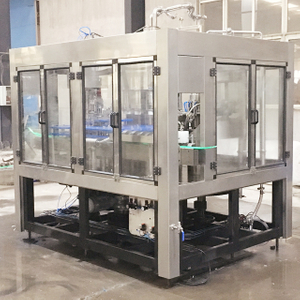 Crown Cap Glass Bottle Bottling Machine