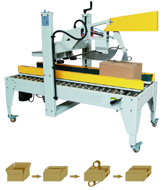 Paper Carton Tape Sealing Machine